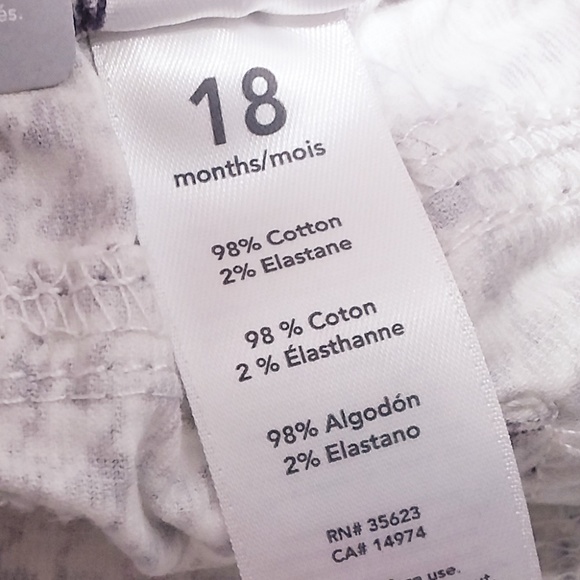 💜3/$25💜 Carter's Corduroy Houndstooth Pants 18M NWT - Picture 9 of 9